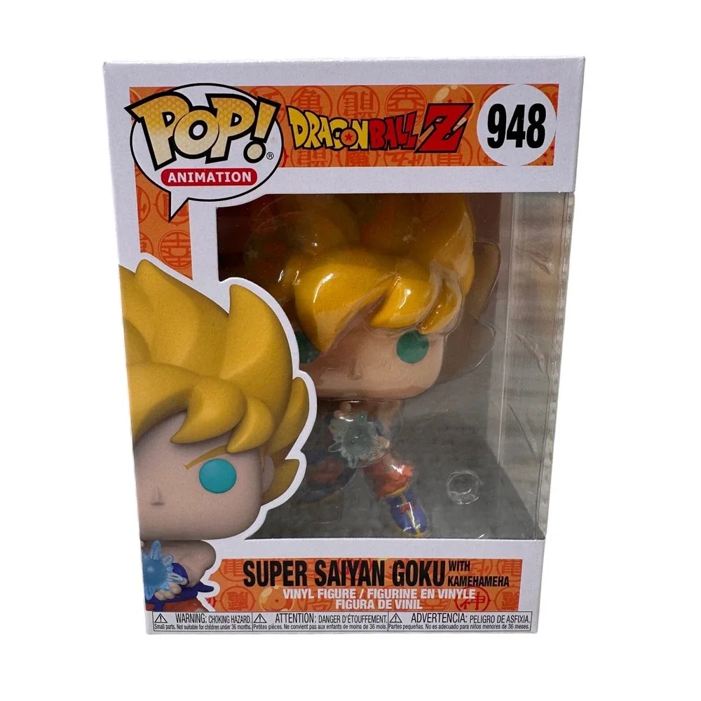 Funko Pop Dragon Ball Z‎ Super Saiyan Goku Kamehameha 948 Vinyl Figure Toy